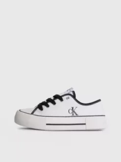 Calvin Klein Baskets à Plateforme Recyclées Pour Enfant -Pas Cher Calvin Klein Magasin EFCK080483 002 alternate5