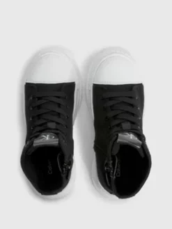 Calvin Klein Bottes En Toile Recyclée Pour Enfant 10 Calvin Klein Bottes En Toile Recyclée Pour Enfant -Pas Cher Calvin Klein Magasin EFCK080603 999 alternate2