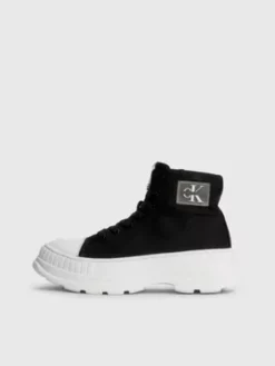 Calvin Klein Bottes En Toile Recyclée Pour Enfant 13 Calvin Klein Bottes En Toile Recyclée Pour Enfant -Pas Cher Calvin Klein Magasin EFCK080603 999 alternate5