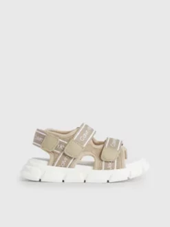 Calvin Klein Sandales Avec Velcro Et Logo Pour Enfant
