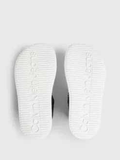 Calvin Klein Sandales Avec Velcro Et Logo Pour Enfant -Pas Cher Calvin Klein Magasin EFCK080619 999 alternate4