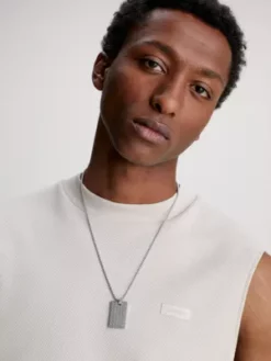 Calvin Klein Collier - Iconic For Him -Pas Cher Calvin Klein Magasin FM35000404 000 alternate2