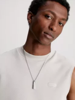 Calvin Klein Collier - Architectural Lines -Pas Cher Calvin Klein Magasin FM35000413 000 alternate2