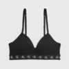 Calvin Klein Soutien-gorge Triangle Pour Fille - CK Monogram -Pas Cher Calvin Klein Magasin G80G800604 BEH main