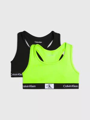 Calvin Klein Lot De 2 Brassières Pour Fille - CK96 3 Calvin Klein Lot De 2 Brassières Pour Fille - CK96