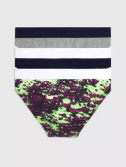 Calvin Klein Lot De 3 Culottes Pour Fille - CK Monogram 5 Calvin Klein Lot De 3 Culottes Pour Fille - CK Monogram -Pas Cher Calvin Klein Magasin G80G800646 0T9 alternate1