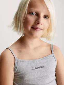 Calvin Klein Lot De 2 Débardeurs Pour Fille - Modern Cotton -Pas Cher Calvin Klein Magasin G80G800652 0UD alternate3