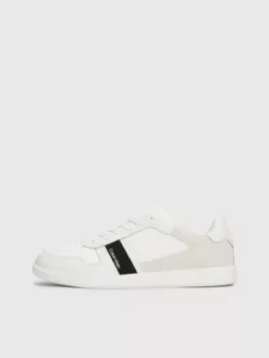 Calvin Klein Baskets En Cuir -Pas Cher Calvin Klein Magasin HM0HM00491 01S alternate6