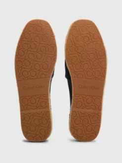 Calvin Klein Espadrilles En Toile Recyclée -Pas Cher Calvin Klein Magasin HM0HM00539 DW4 alternate4