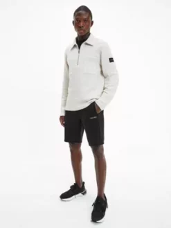 Calvin Klein Baskets En Maille Recyclée 16 Calvin Klein Baskets En Maille Recyclée -Pas Cher Calvin Klein Magasin HM0HM00647 BEH alternate6