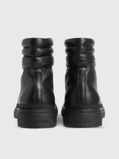 Calvin Klein Bottes En Cuir -Pas Cher Calvin Klein Magasin HM0HM00667 BEH alternate3