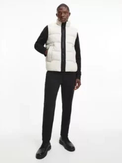 Calvin Klein Bottes En Cuir -Pas Cher Calvin Klein Magasin HM0HM00667 BEH alternate6