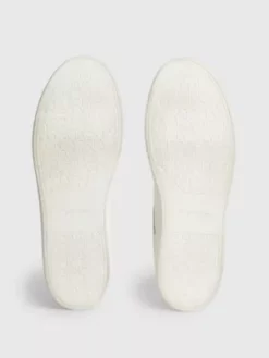 Calvin Klein Baskets En Cuir Et Maille -Pas Cher Calvin Klein Magasin HM0HM00922 0K9 alternate4