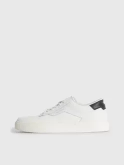 Calvin Klein Baskets En Cuir Et Maille -Pas Cher Calvin Klein Magasin HM0HM00922 0K9 alternate5