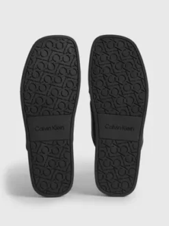 Calvin Klein Sandales En Cuir -Pas Cher Calvin Klein Magasin HM0HM00950 BEH alternate4