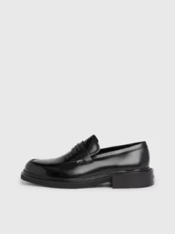 Calvin Klein Mocassins En Cuir -Pas Cher Calvin Klein Magasin HM0HM00968 BEH alternate5