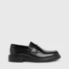 Calvin Klein Mocassins En Cuir -Pas Cher Calvin Klein Magasin HM0HM00968 BEH main