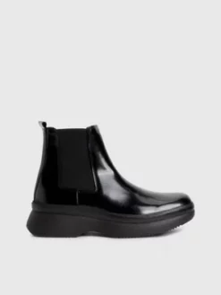 Calvin Klein Bottines Chelsea En Cuir