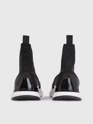 Calvin Klein Baskets Montantes Recyclées Avec Chaussette Intégrée 6 Calvin Klein Baskets Montantes Recyclées Avec Chaussette Intégrée – Image 4