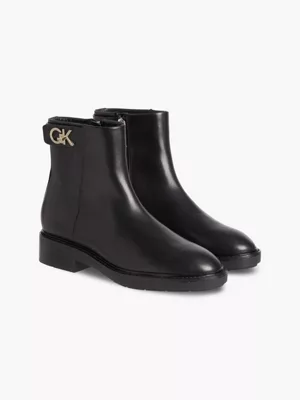 Calvin Klein Bottines En Cuir 4 Calvin Klein Bottines En Cuir – Image 2