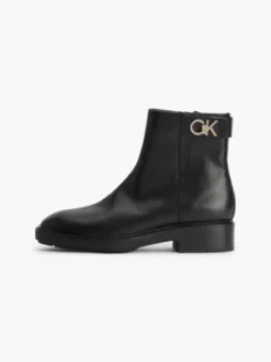 Calvin Klein Bottines En Cuir 14 Calvin Klein Bottines En Cuir -Pas Cher Calvin Klein Magasin HW0HW01258 BAX alternate5