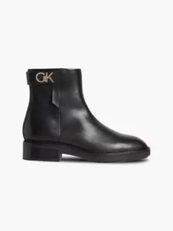 Calvin Klein Bottines En Cuir