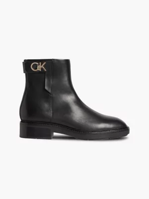 Calvin Klein Bottines En Cuir -Pas Cher Calvin Klein Magasin HW0HW01258 BAX main