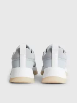 Calvin Klein Baskets Recyclées En Daim Et Satin 11 Calvin Klein Baskets Recyclées En Daim Et Satin -Pas Cher Calvin Klein Magasin HW0HW01447 0GY alternate3