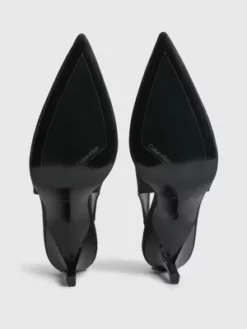 Calvin Klein Escarpins En Nylon Recyclé 13 Calvin Klein Escarpins En Nylon Recyclé -Pas Cher Calvin Klein Magasin HW0HW01452 BEH alternate4