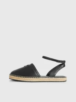 Calvin Klein Espadrilles Hybrides En Cuir -Pas Cher Calvin Klein Magasin HW0HW01459 BEH alternate5