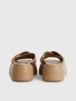 Calvin Klein Sandales à Plateforme Tressées -Pas Cher Calvin Klein Magasin HW0HW01468 RBC alternate3