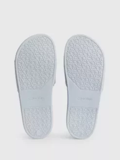 Calvin Klein Tongs En Satin Recyclé -Pas Cher Calvin Klein Magasin HW0HW01508 0GY alternate4