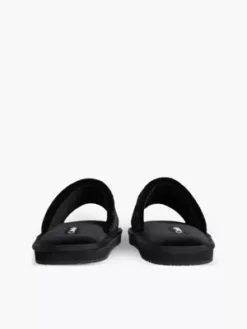 Calvin Klein Chaussons En Velours Recyclé Avec Logo -Pas Cher Calvin Klein Magasin HW0HW01540 BEH alternate3