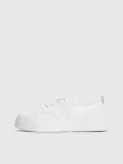 Calvin Klein Baskets En Cuir Craquelé -Pas Cher Calvin Klein Magasin HW0HW01553 YBR alternate5