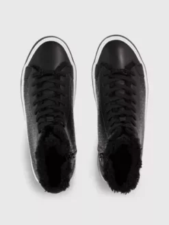 Calvin Klein Baskets Montantes En Similicuir 10 Calvin Klein Baskets Montantes En Similicuir -Pas Cher Calvin Klein Magasin HW0HW01675 0GK alternate2