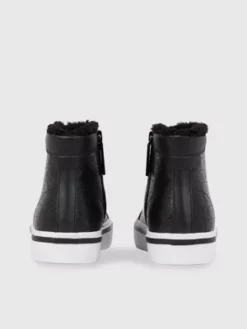 Calvin Klein Baskets Montantes En Similicuir 11 Calvin Klein Baskets Montantes En Similicuir -Pas Cher Calvin Klein Magasin HW0HW01675 0GK alternate3