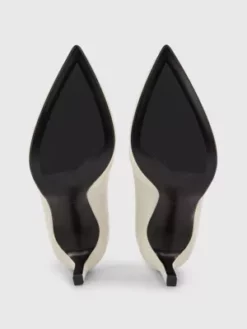 Calvin Klein Escarpins En Cuir Avec Logo 12 Calvin Klein Escarpins En Cuir Avec Logo -Pas Cher Calvin Klein Magasin HW0HW01737 ACG alternate4