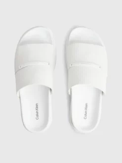 Calvin Klein Sandales En Cuir Craquelé 10 Calvin Klein Sandales En Cuir Craquelé -Pas Cher Calvin Klein Magasin HW0HW01772 YBR alternate2