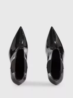 Calvin Klein Bottines Chelsea à Talons Aiguilles En Cuir Verni 10 Calvin Klein Bottines Chelsea à Talons Aiguilles En Cuir Verni -Pas Cher Calvin Klein Magasin HW0HW01809 BEH alternate2