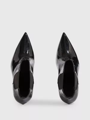 Calvin Klein Bottines Chelsea à Talons Aiguilles En Cuir Verni 5 Calvin Klein Bottines Chelsea à Talons Aiguilles En Cuir Verni – Image 3