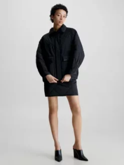 Calvin Klein Mules En Cuir Avec Semelle Compensée -Pas Cher Calvin Klein Magasin HW0HW01832 BEH alternate6