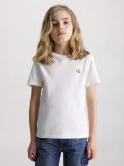Calvin Klein Lot De 2 T-shirts En Coton -Pas Cher Calvin Klein Magasin IB0IB01093 0LG alternate2