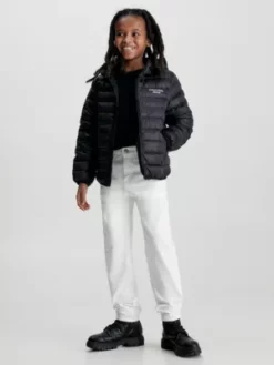 Calvin Klein Doudoune En Duvet -Pas Cher Calvin Klein Magasin IB0IB01270 BEH alternate3