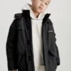 Calvin Klein Parka En Polyester Recyclé -Pas Cher Calvin Klein Magasin IB0IB01274 0GM main