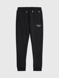 Calvin Klein Pantalon De Jogging En Tissu éponge De Coton 11 Calvin Klein Pantalon De Jogging En Tissu éponge De Coton -Pas Cher Calvin Klein Magasin IB0IB01282 BEH alternate4