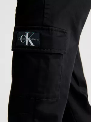 Calvin Klein Pantalon Cargo En Satin élastique 5 Calvin Klein Pantalon Cargo En Satin élastique – Image 3