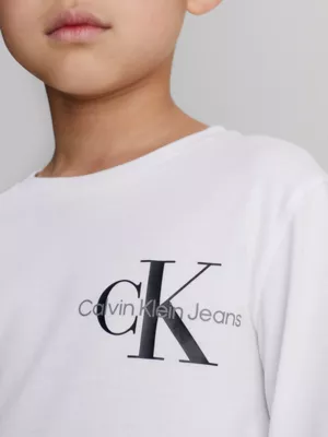 Calvin Klein T-shirt à Manches Longues Avec Logo 5 Calvin Klein T-shirt à Manches Longues Avec Logo – Image 3