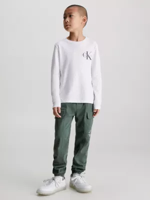 Calvin Klein T-shirt à Manches Longues Avec Logo 6 Calvin Klein T-shirt à Manches Longues Avec Logo – Image 4