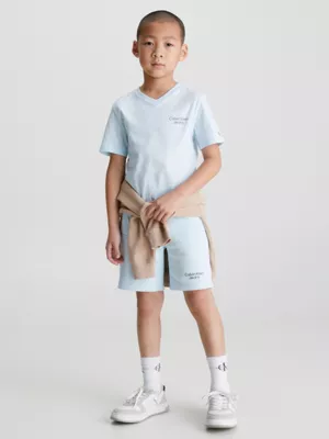 Calvin Klein T-shirt Avec Col En V En Coton Bio 6 Calvin Klein T-shirt Avec Col En V En Coton Bio – Image 4