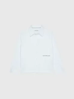 Calvin Klein Chemise Tissée En Popeline élastique 11 Calvin Klein Chemise Tissée En Popeline élastique -Pas Cher Calvin Klein Magasin IB0IB01497 YAF alternate4